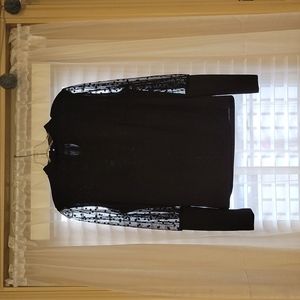 Black Long Sleeve Top